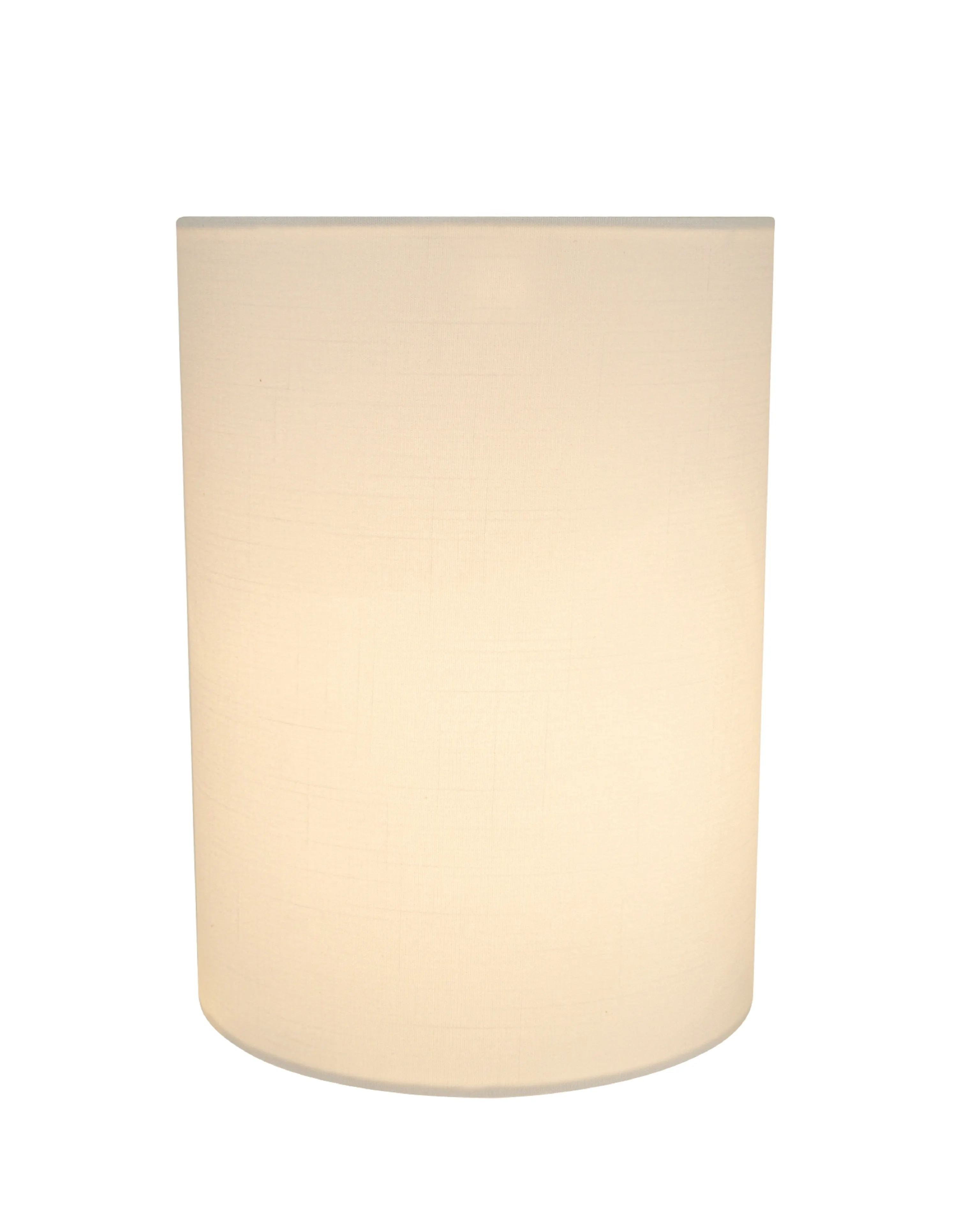 # 32133 Transitional Drum (Cylinder) Shape Spider Construction Lamp Shade in Off White, 8" wide (8" x 8" x 11")