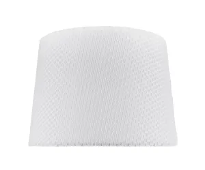 # 32147 Transitional Hardback Empire Shape Spider Construction Lamp Shade in Off-White Network, 14" wide (12" x 14" x 10")