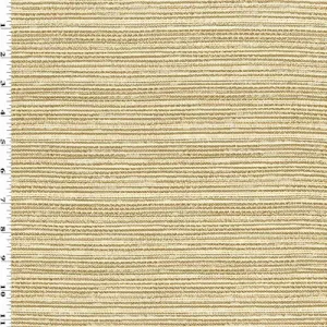 1 YD PC-Toasted Beige/Brown Texture Dobby Stripe Decorating Fabric