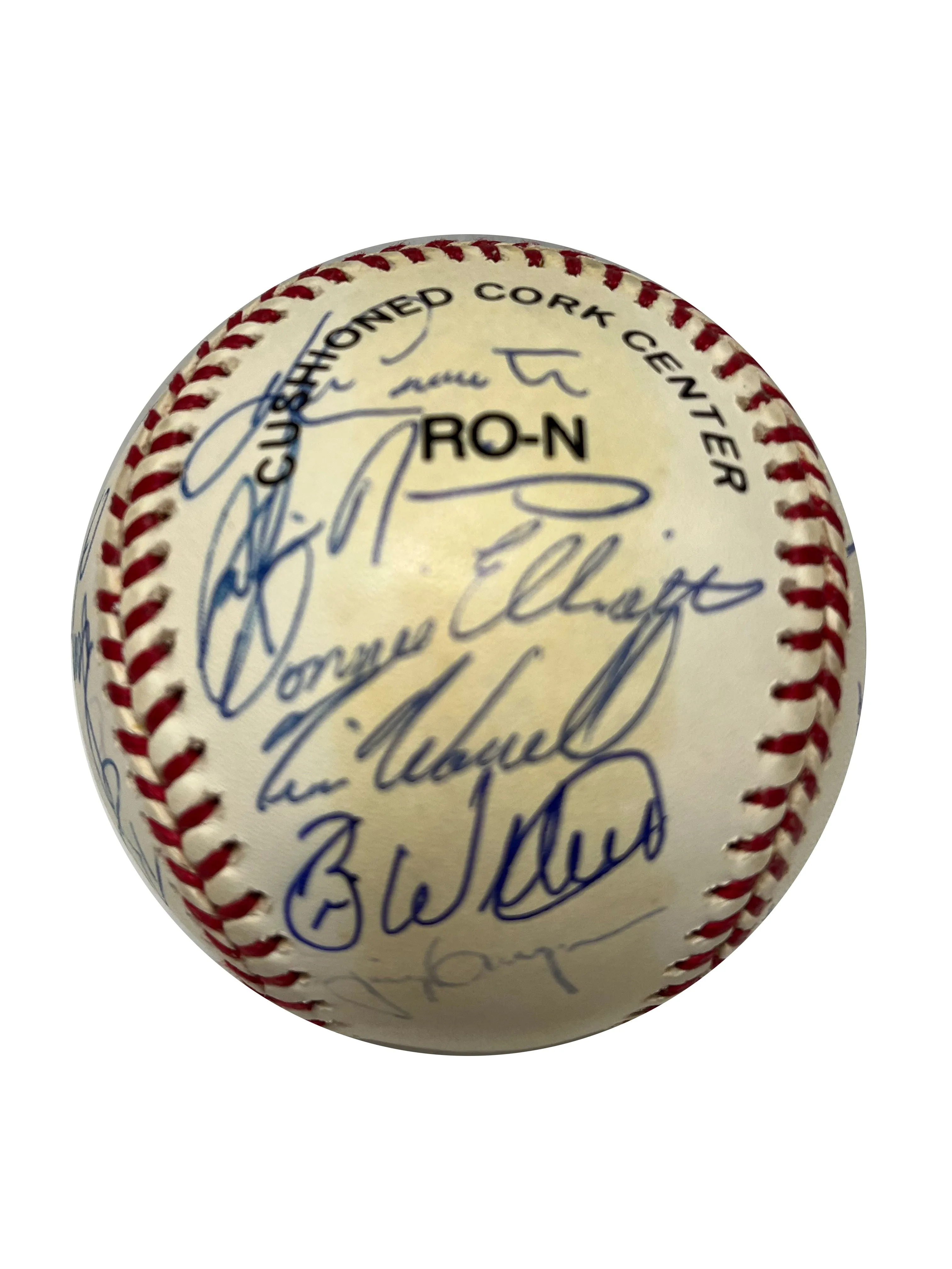 1997 San Diego Padres Team Signed Baseball - Player's Closet Project