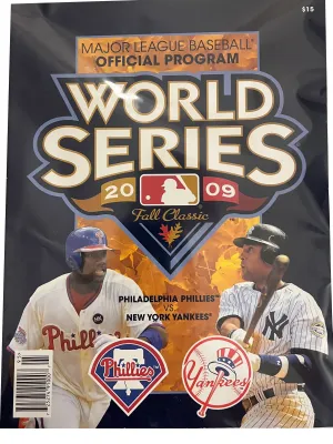 2009 World Series Program - Player's Closet Project