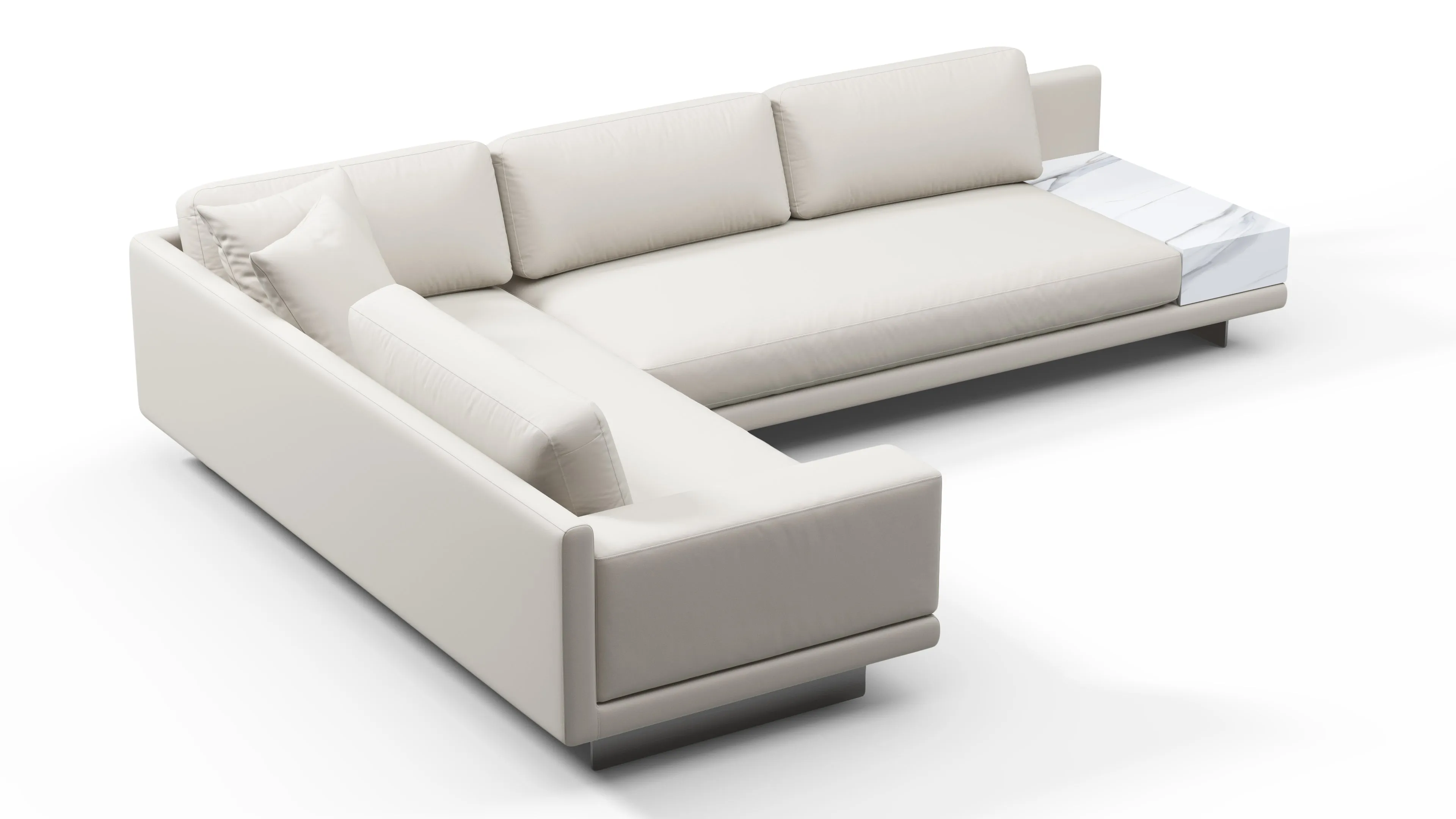 Alessio - Alessio Outdoor Sectional, Small Right Corner, Shell Performance Weave