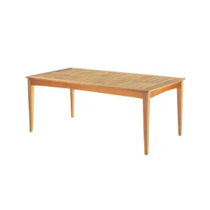 Amalfi Outdoor Rectangular Teak Dining Table