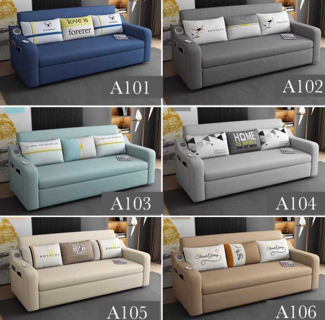 Andy Extendable Storage Sofa Bed