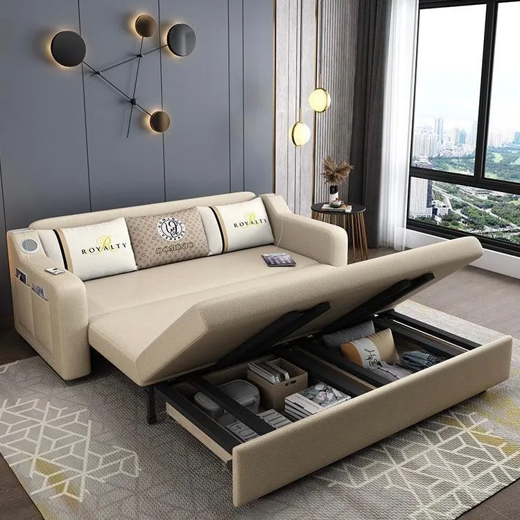 Andy Extendable Storage Sofa Bed