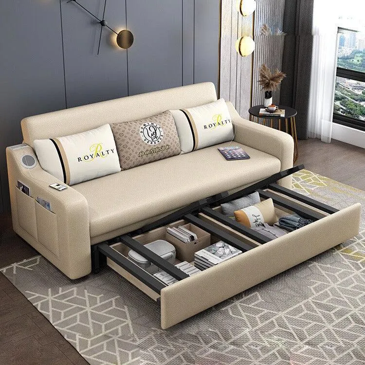 Andy Extendable Storage Sofa Bed