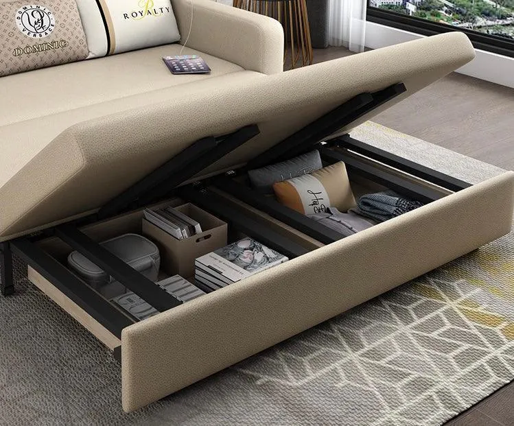 Andy Extendable Storage Sofa Bed