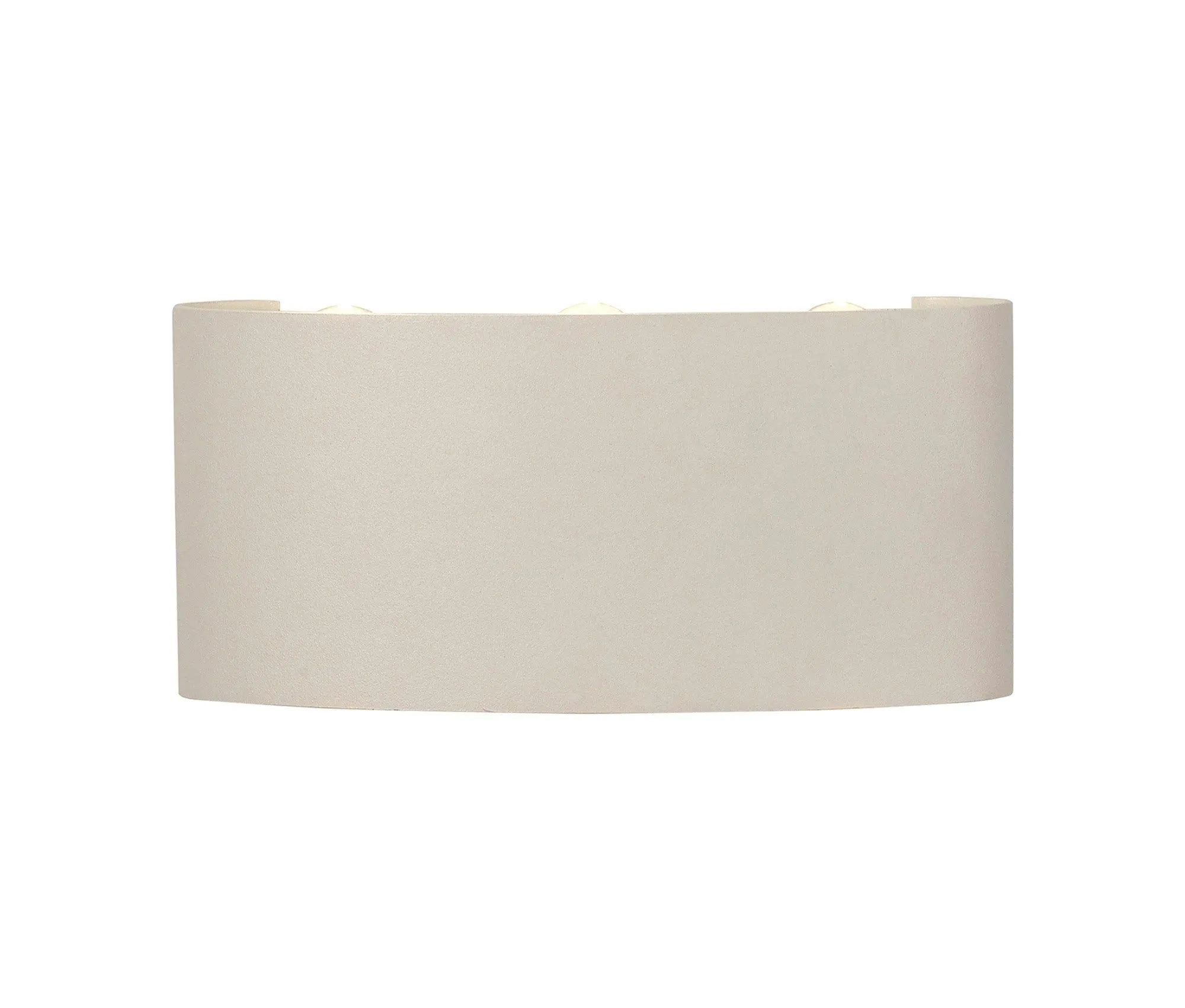 Arcs Wall Lamp, Small/Medium 8W LED, 3000K, 830lm, IP54, Sand White, Anthracite