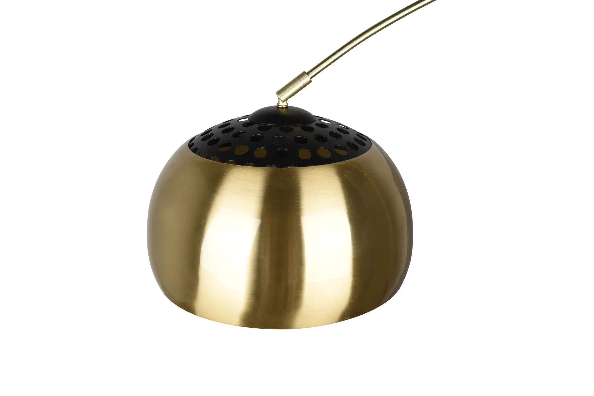 Argentina Arc Floor Lamp - Brass/Nickel