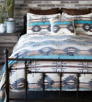 Aztec Sky Southwest Sherpa Comforter Set