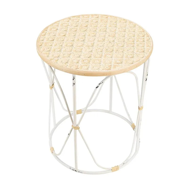 Bamboo Side Tables (Set of 2)