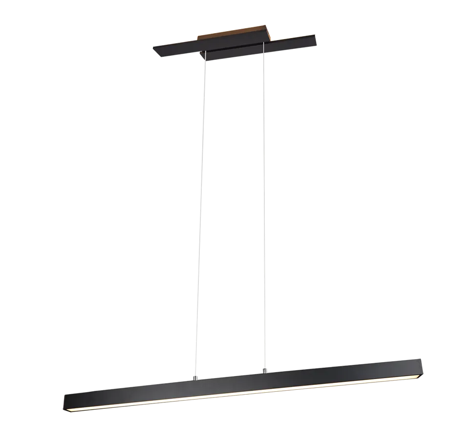 Belfast LED Linear Pendant - Black/Nickel