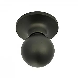 BHP - 10144BLK Marina Ball Passage Knob in Matte Black