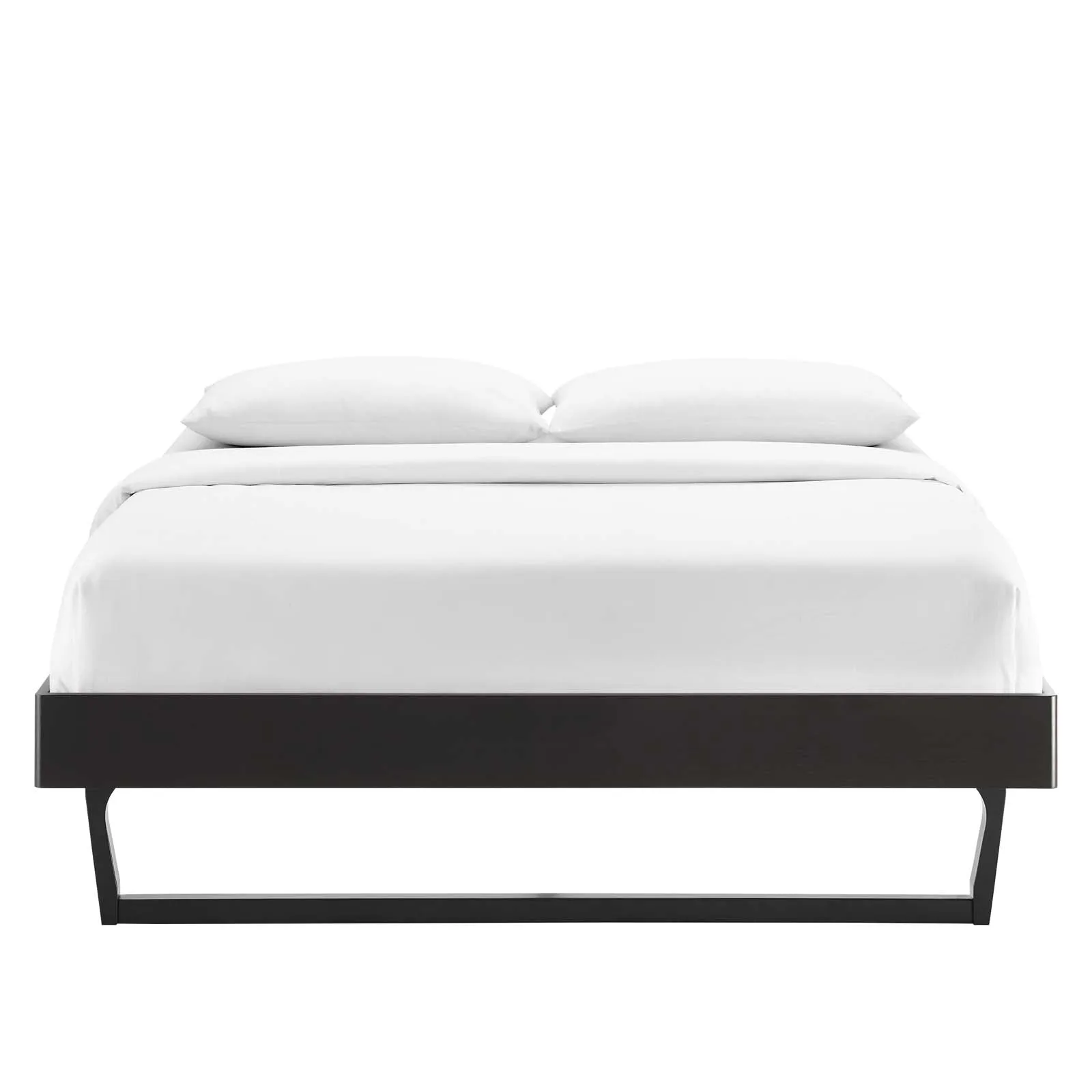 Billie Full Wood Platform Bed Frame Black MOD-6213-BLK