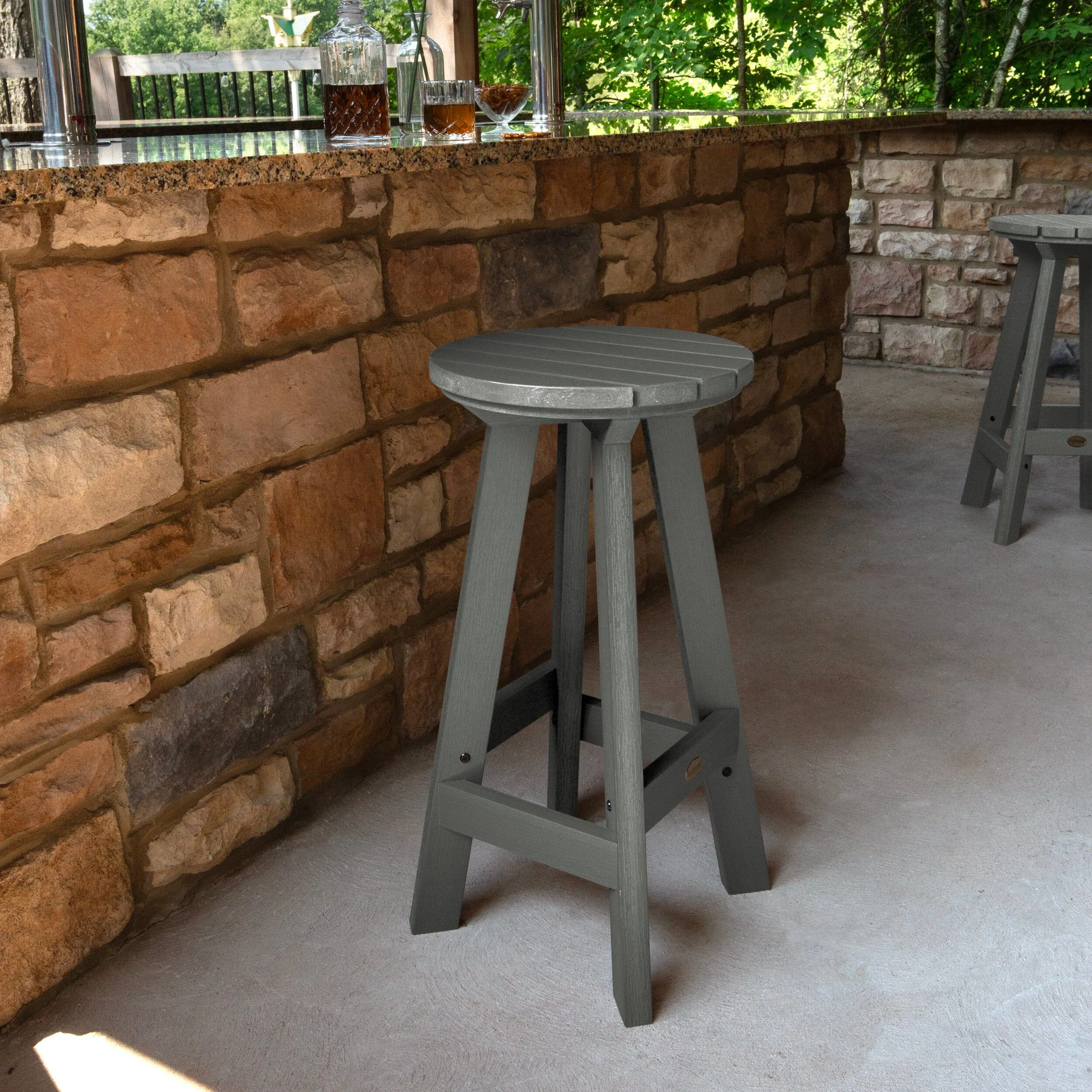 Birch Bar Height Stool