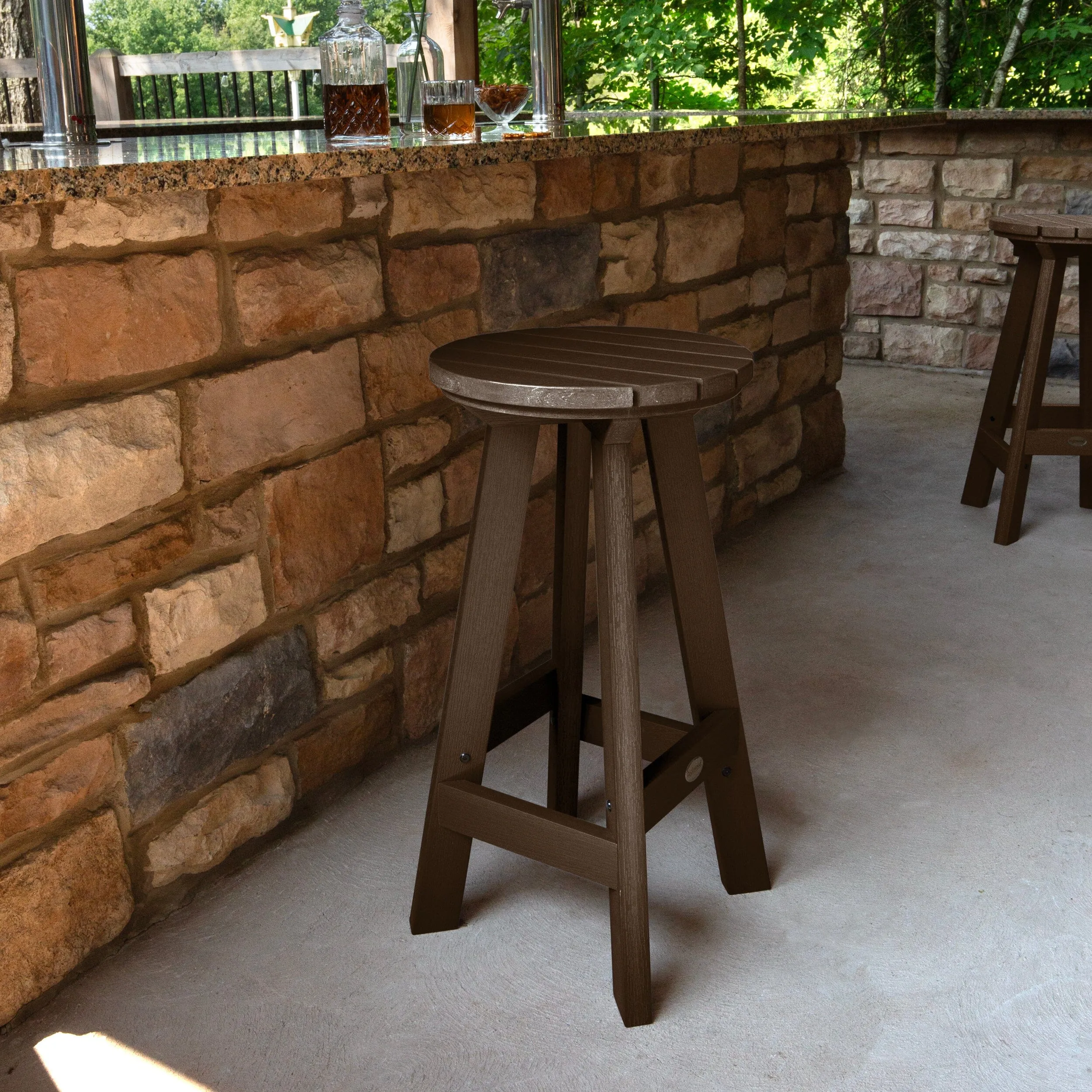 Birch Bar Height Stool