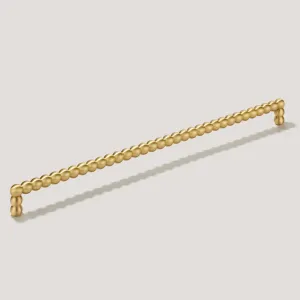 BOBBIN Closet Bar Handle - Brass