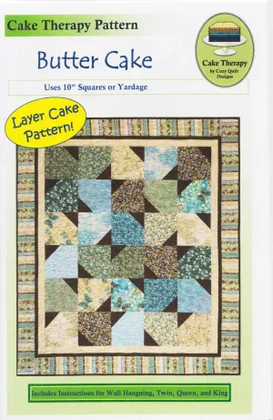 BUTTER CAKE - Cozy Quilt Designs Pattern