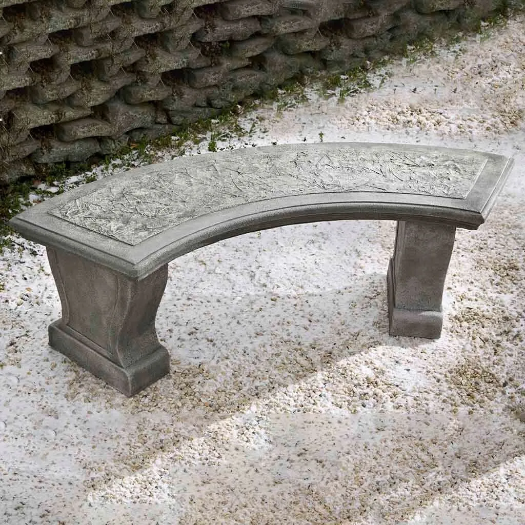 Campania International Curved Leaf Bench