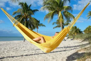 Caribbean Mayan Hammock - Yellow