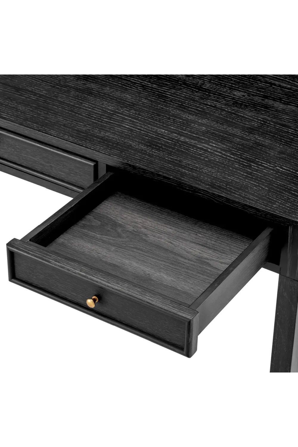 Dark Gray Oak Desk | Eichholtz Otranto