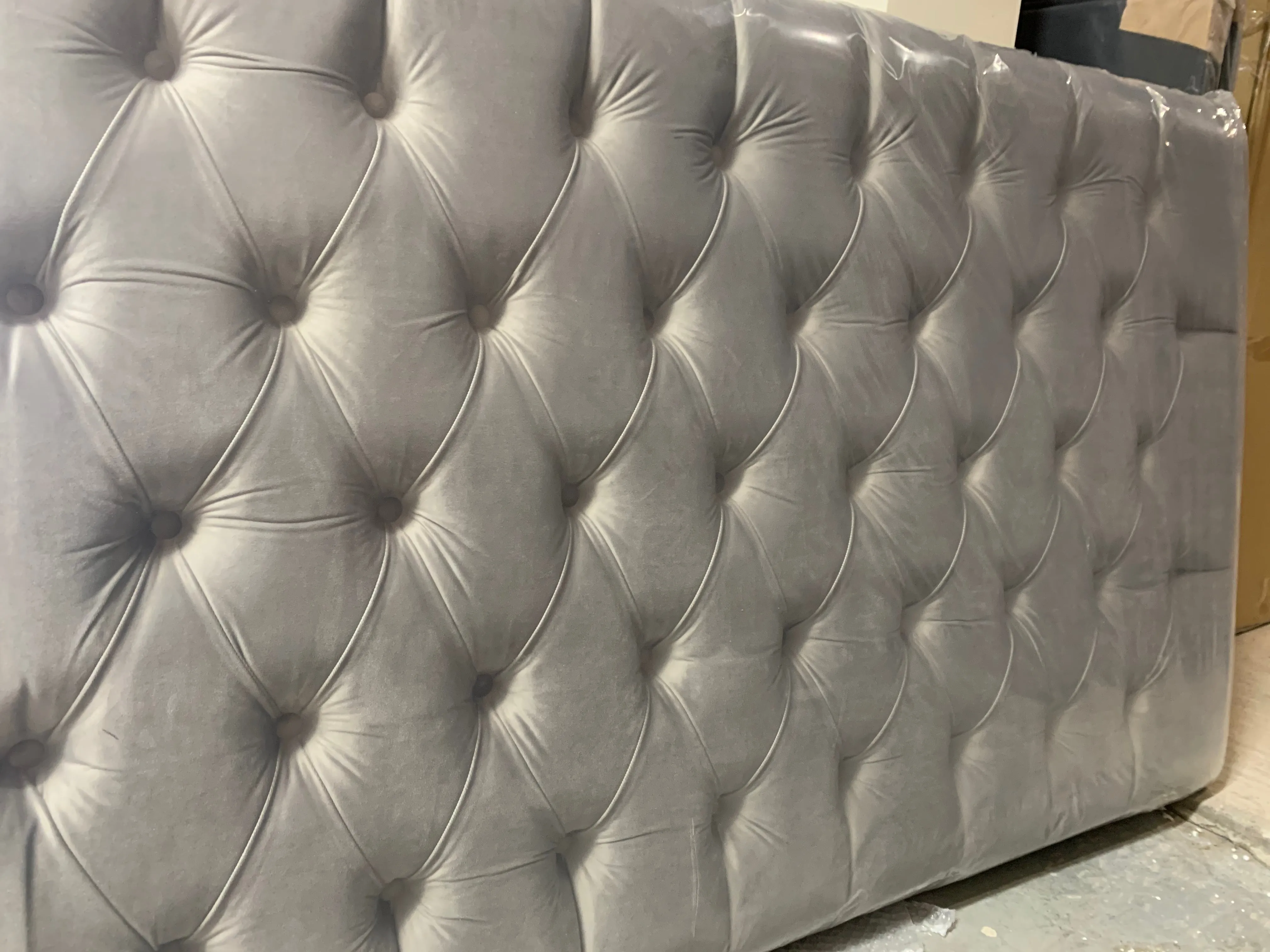 Designer Serene Velvet Headboards various reduced to clear in stock