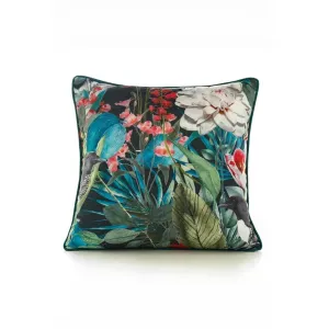 Deyongs 50cm  Fauna Soft Velvet Pipe Trimmed Filled Cushion