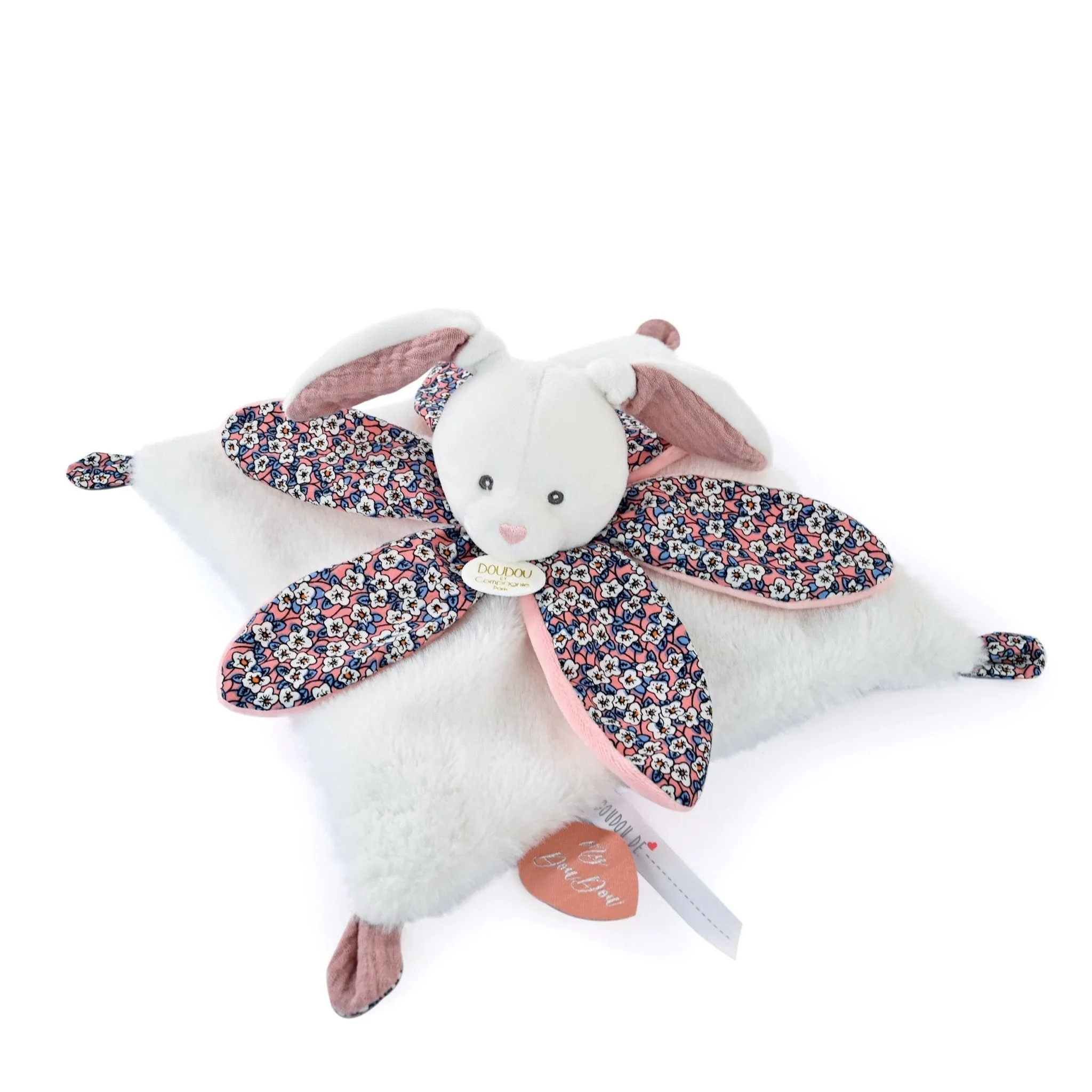 Doudou Signature Petal Comforter - Boh'aime Bunny