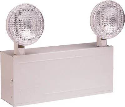 Dual-Lite High Capacity Emergency Light Standard Model 10.8 Watts Lead Calcium Battery 6 Volts