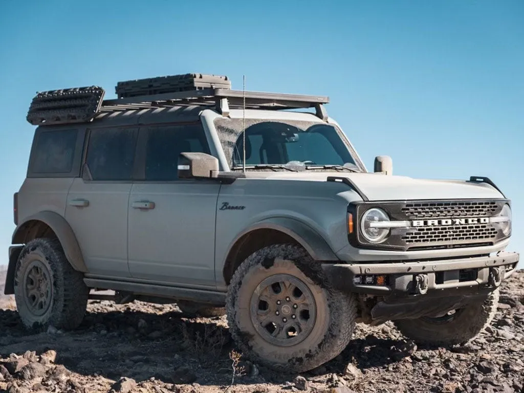 Ford Bronco 4 Door w/Hard Top (2021-Current) Slimline II Roof Rack Kit