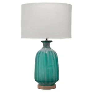 Frosted Aqua Lamp