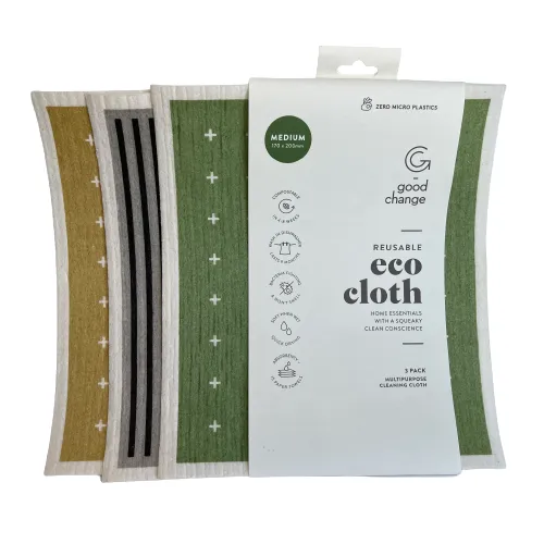 Good Change Eco Cloth - Medium (3 Pack)