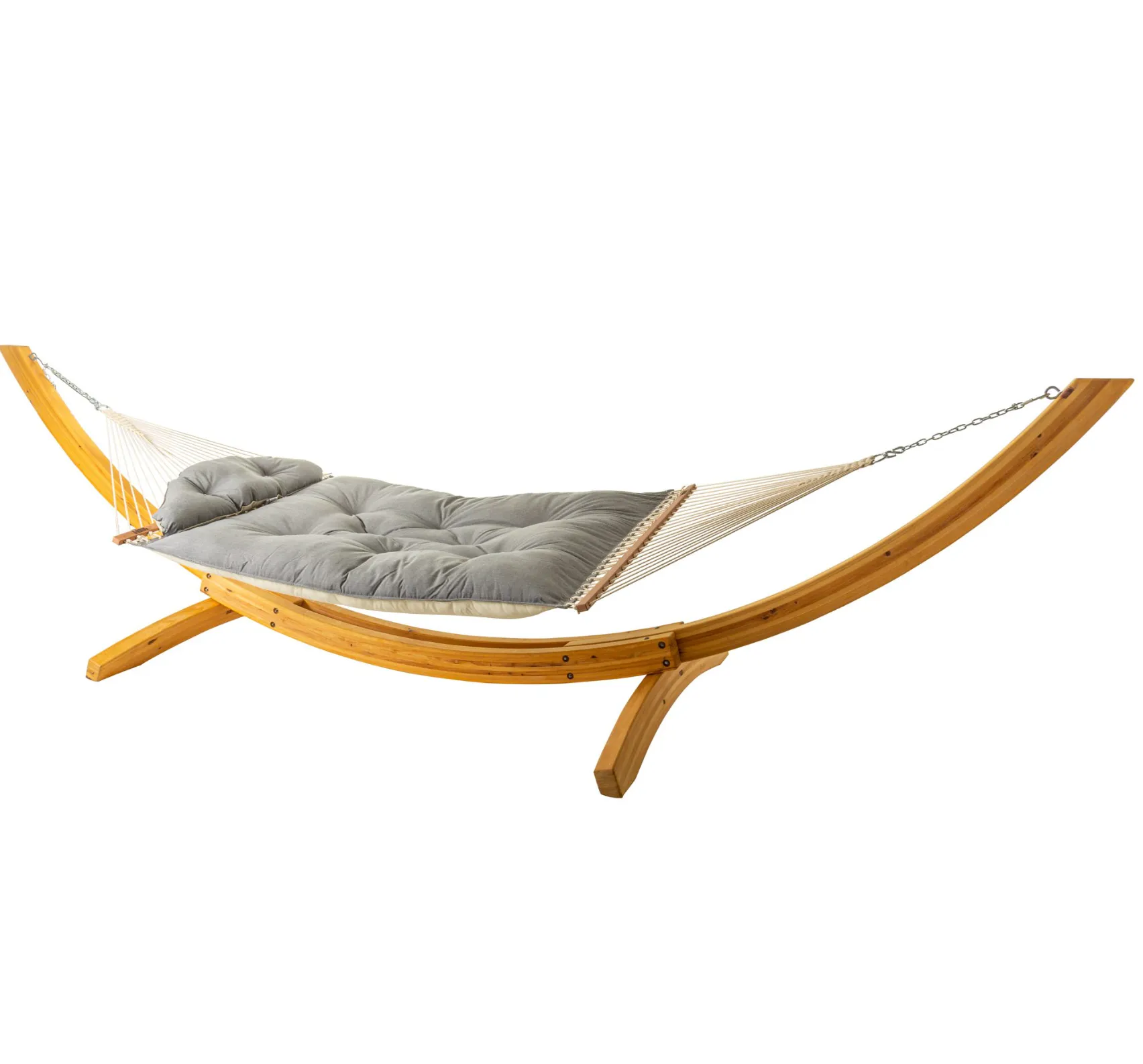 Hatteras Hammock Large Tufted Hammock - Sunbrella Cast Slate