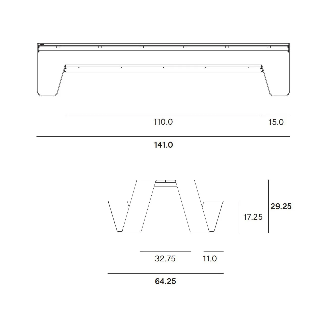 Hopper Picnic Table