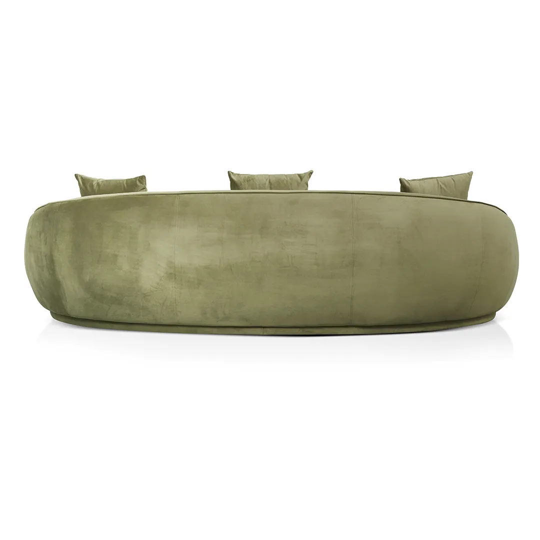 Jake 4 Seater Fabric Sofa - Elegant Sage