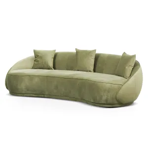 Jake 4 Seater Fabric Sofa - Elegant Sage