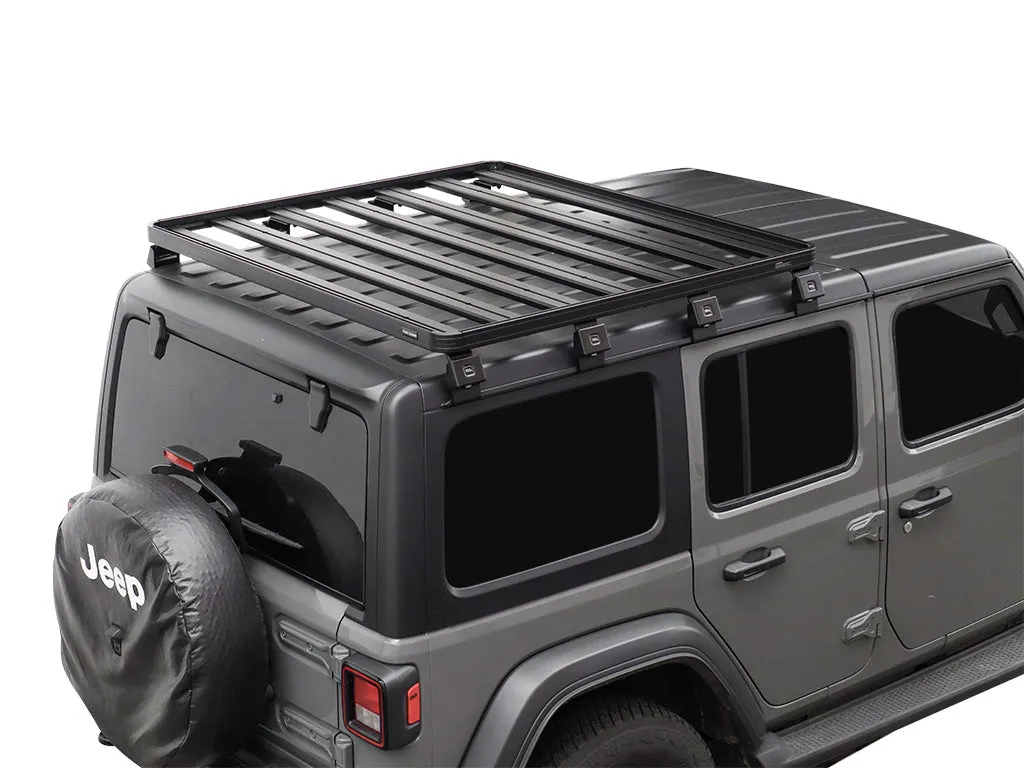 Jeep Wrangler JL 4 Door (2018-Current) Slimline II 1/2 Roof Rack Kit / Tall - by Front Runner