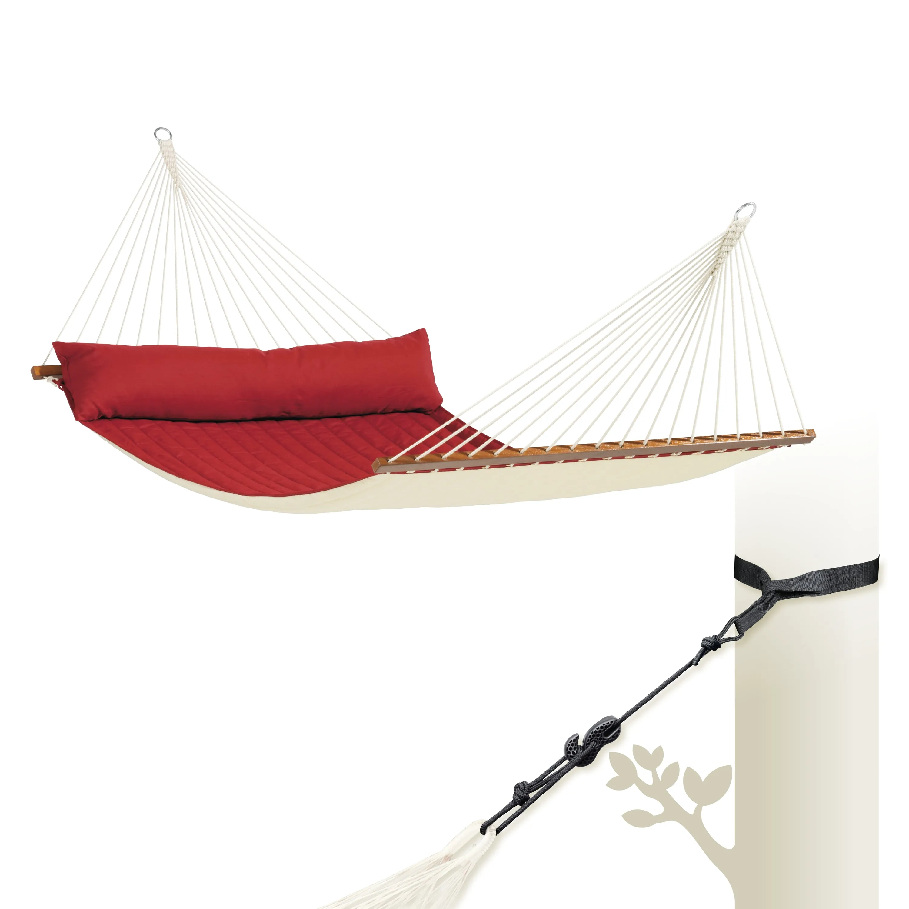 LA SIESTA Alabama Kingsize Spreader Bar Hammock (W 140 cm)