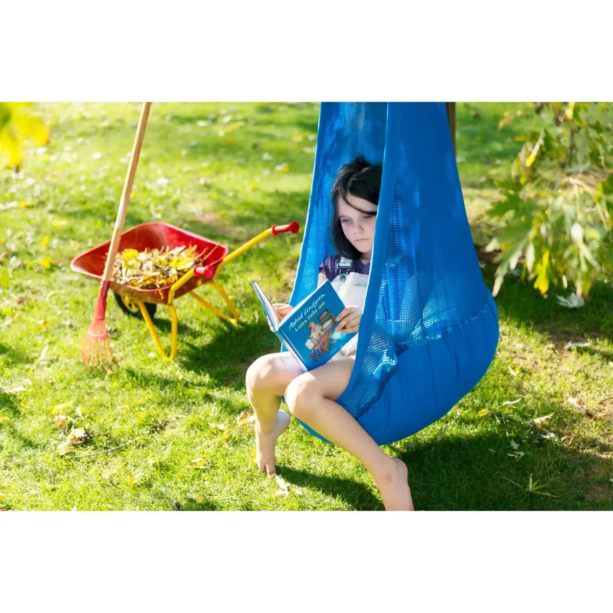 LA SIESTA Joki Indoor & Outdoor Kids Hanging Nest with Suspension Kit