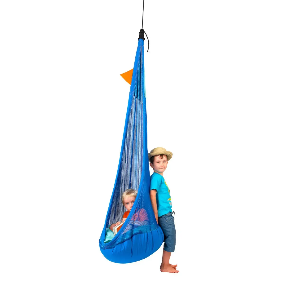 LA SIESTA Joki Indoor & Outdoor Kids Hanging Nest with Suspension Kit