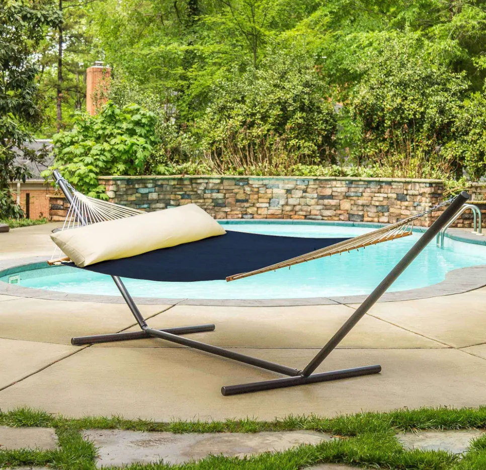 Large Pool Side Hammock - Sunbrella Way Melon