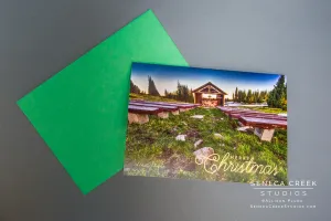 Limited Edition "Wyoming Mountain Chapel" Merry Christmas Card