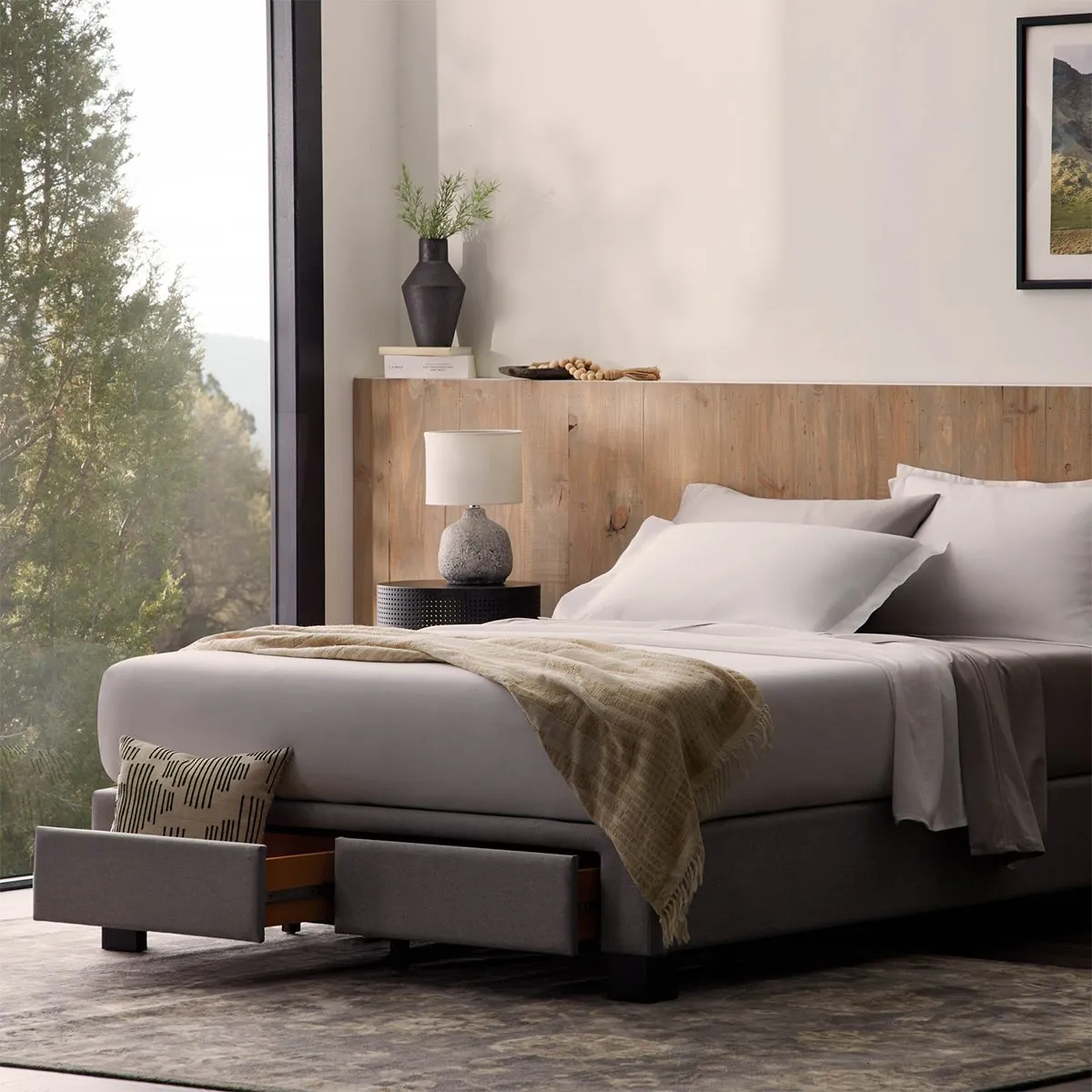 Malouf Duncan Platform Bed Base - Closeout