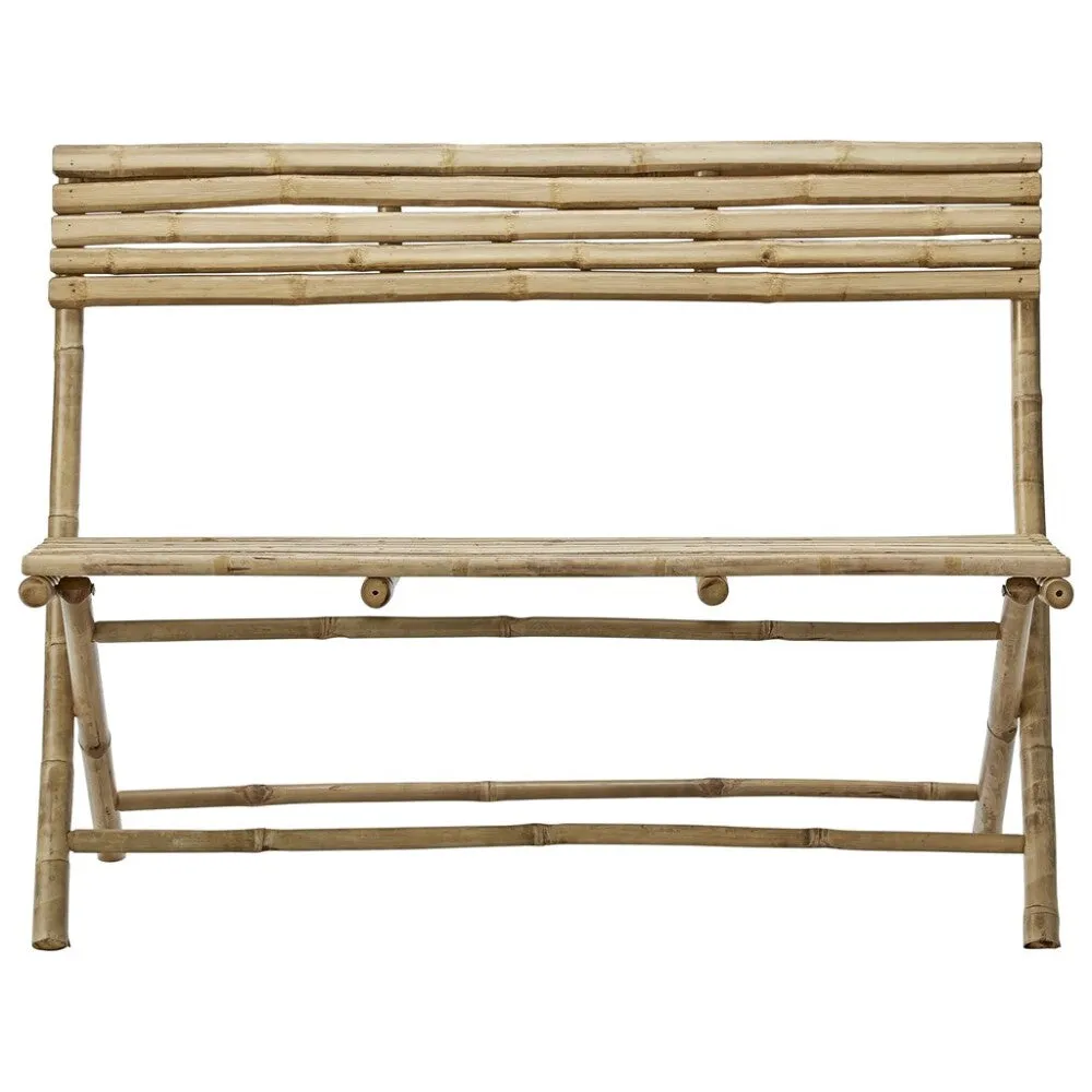 Mandisa bench 120 cm. bamboo