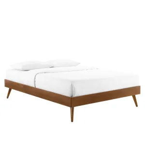 Margo Twin Wood Platform Bed Frame Walnut MOD-6228-WAL