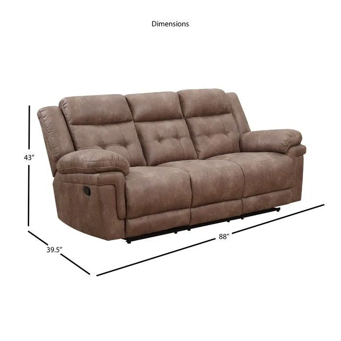 Marlin Fabric Manual Recliner |  1, 2, 3, 3 2 1 Seater Leatherette Manual Recliner