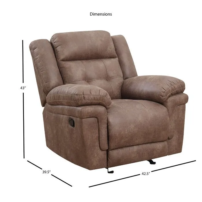 Marlin Fabric Manual Recliner |  1, 2, 3, 3 2 1 Seater Leatherette Manual Recliner