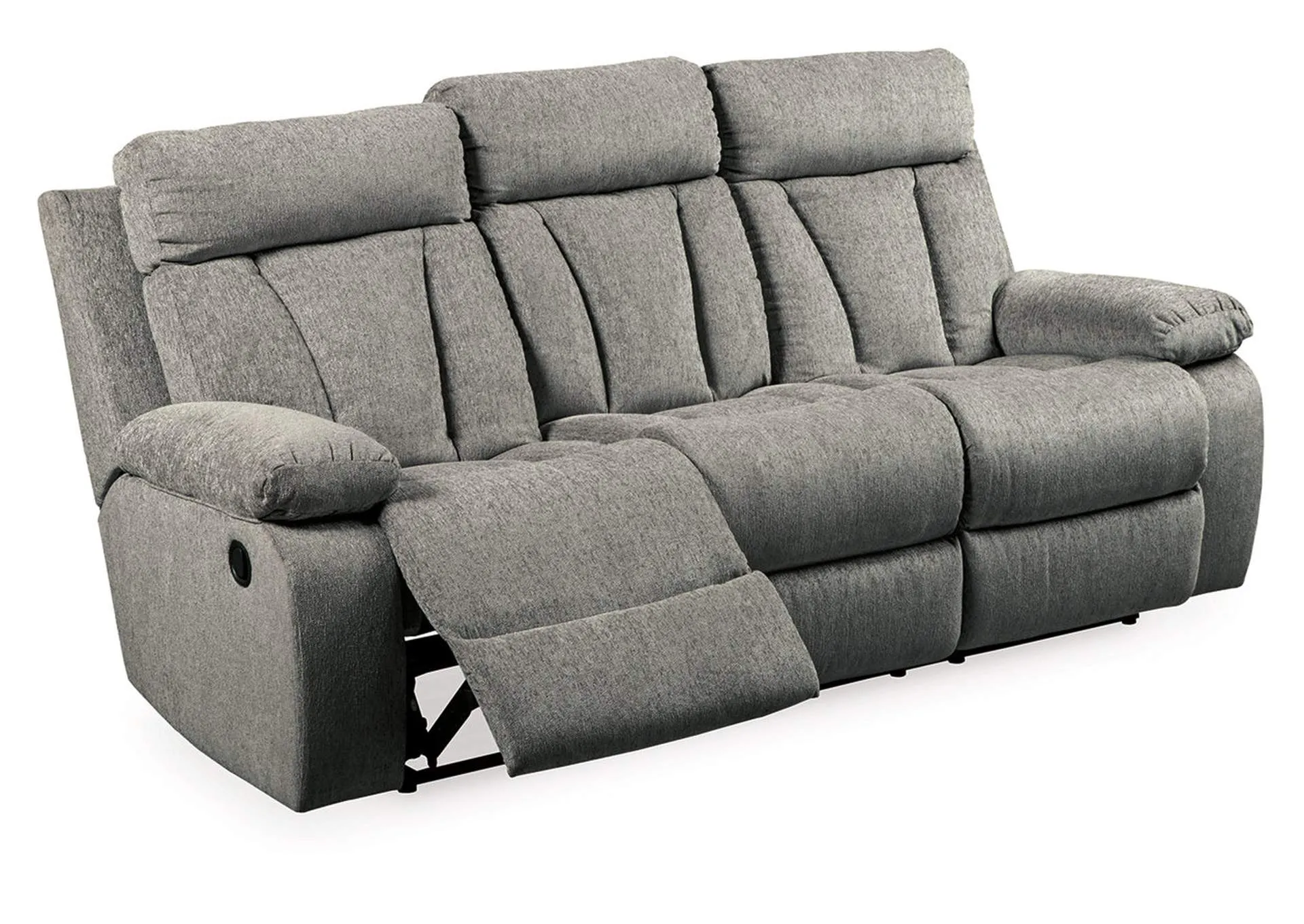 Mitchiner Reclining Sofa with Drop Down Table