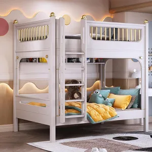 Multifunctional Kid Bunk Bed With Safety Fence