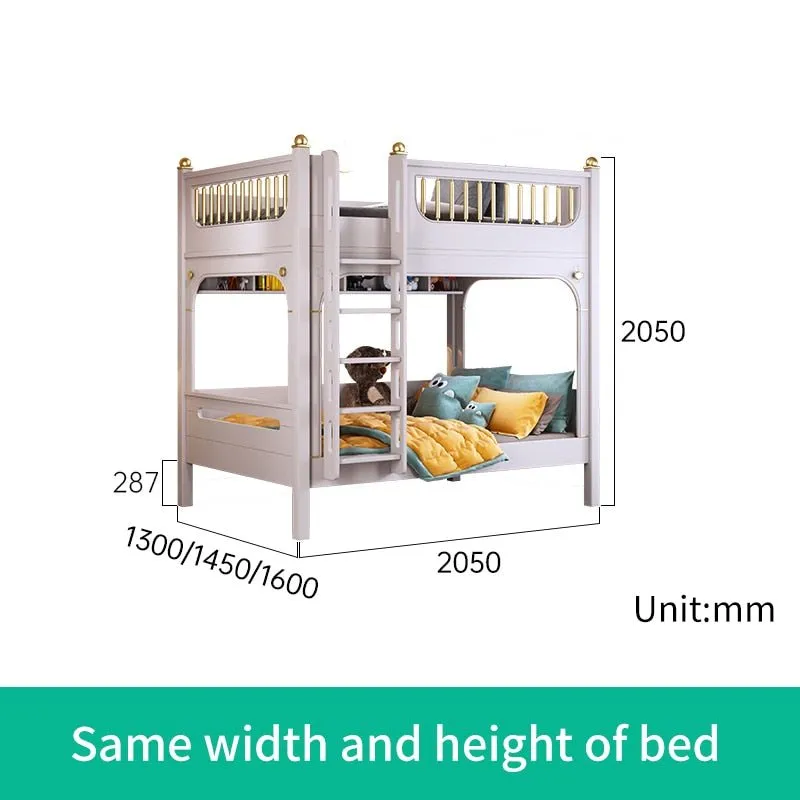 Multifunctional Kid Bunk Bed With Safety Fence